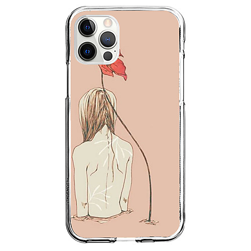 

Characters Phone Case For Apple iPhone 12 iPhone 11 iPhone 12 Pro Max Unique Design Protective Case Shockproof Pattern Back Cover TPU
