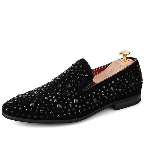 

Men's Loafers & Slip-Ons Comfort Loafers Dress Loafers Penny Loafers Business Casual Classic Daily Party & Evening Walking Shoes Nappa Leather Cowhide Breathable Non-slipping Wear Proof Booties