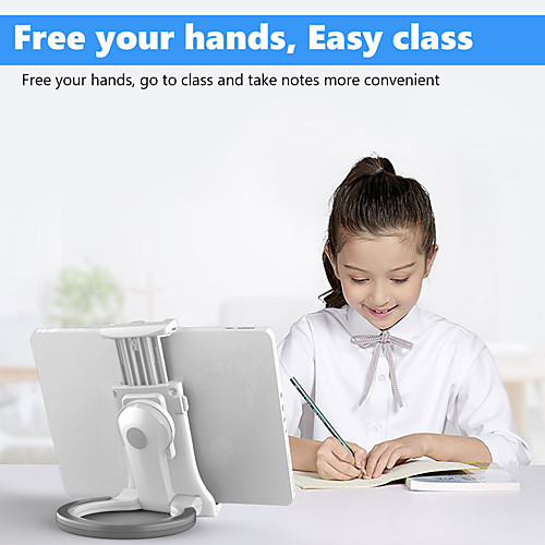 

Adjustable Wall-mounted Tablet Computer Foldable Stand For iPad Mobile Phone Suitable For iPhone Samsung Xiaomi Huawei Oneplus