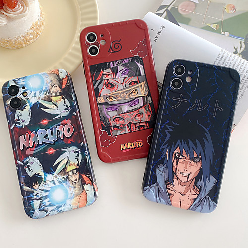 

Naruto Phone Case For Apple Back Cover iPhone 12 Pro Max 11 SE 2020 X XR XS Max 8 7 Shockproof IMD Pattern Naruto Cartoon TPU