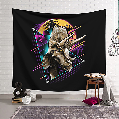 

Wall Tapestry Art Decor Blanket Curtain Hanging Home Bedroom Living Room Decoration Polyester Dinosaur