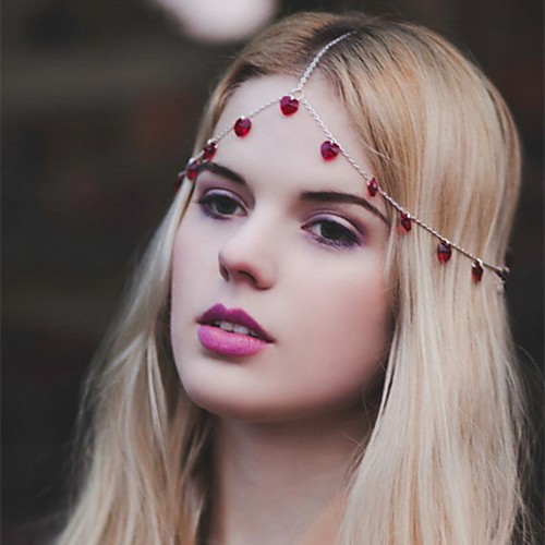 

Classical Retro Alloy Headpiece with Tassel 1 Piece Special Occasion / Party / Evening Headpiece