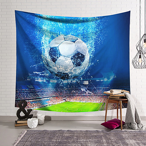 

Wall Tapestry Art Decor Blanket Curtain Hanging Home Bedroom Living Room Decoration Polyester Football