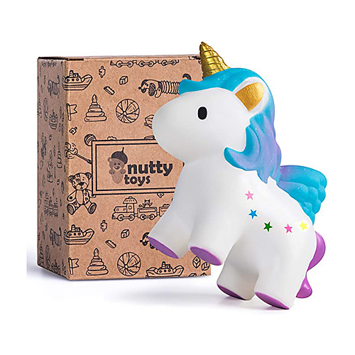 

Slow Rising Scented Unicorn Squishy - Unique Valentines Day Present , Best Kids & Adults Birthday Gifts, Top Party Favor & Easter Surprise for Boys Girls Teens & Tweens