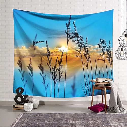 

Wall Tapestry Art Decor Blanket Curtain Hanging Home Bedroom Living Room Decoration Polyester Sunshine Cloud