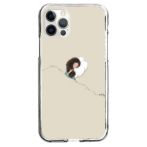 

Characters Phone Case For Apple iPhone 12 iPhone 11 iPhone 12 Pro Max Unique Design Protective Case Shockproof Pattern Back Cover TPU