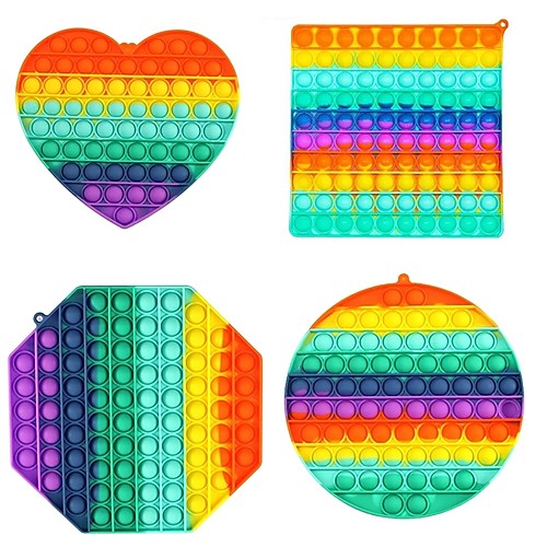 

1 pcs Big Size Push Pop Bubble Fidget Toys Adult Stress Relief Toy Soft Squishy Anti-Stress Gift