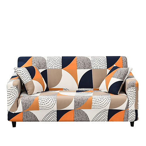 

Sofa Cover Couch Cover Dustproof Print Soft Sofa Slipcover Super Strechable Fit for Armchair/Loveseat/Three Seater/Four Seater/L shaped sofa (1 Throw Pillow Case as free Gift)