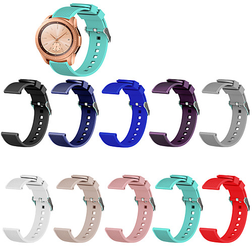 

Watch Band for Samsung Galaxy Watch 46mm / Samsung Galaxy Watch 42mm / Samsung Galaxy Watch Active Samsung Galaxy Modern Buckle Silicone Wrist Strap