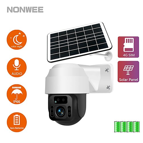 

Solar Panel WIFI Camera PIR Human Detection Video Surveillance Vight Vision Waterproof Videcam