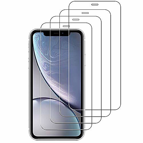 

4PCS Phone Screen Protector Tempered Glass For iPhone 12 11 Pro Max 12 Mini Protective Films For iPhone 12 11 X XS MAX XR SE 2020 8 7 6 Plus 5 se Full Cover Tempered Glass