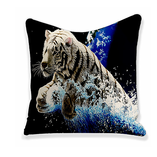 

Cushion Cover 1PC Faux Linen Soft Print Square Throw Pillow Cover Cushion Case Pillowcase for Sofa Bedroom 45 x 45 cm (18 x 18 Inch) Superior Quality Mashine Washable