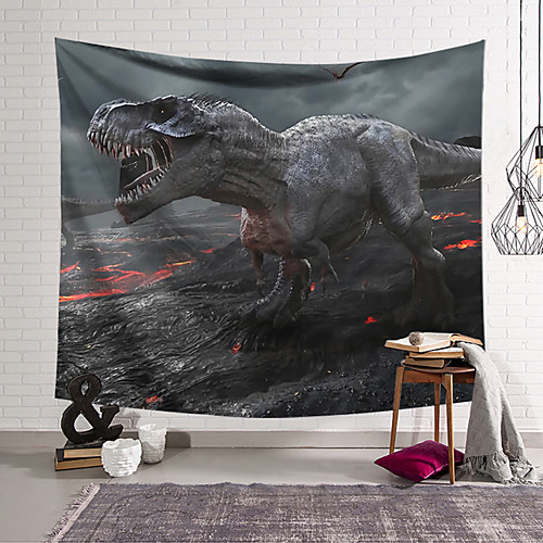 

Wall Tapestry Art Decor Blanket Curtain Hanging Home Bedroom Living Room Decoration Polyester Dinosaur