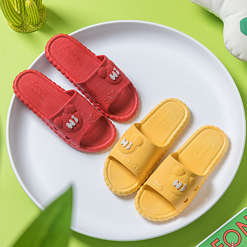 

Slippers Female Summer Couples Home Indoor Non-Slip Bathroom Bathing Thick-Soled Korean Cute Men's Household Sandals And Slippers