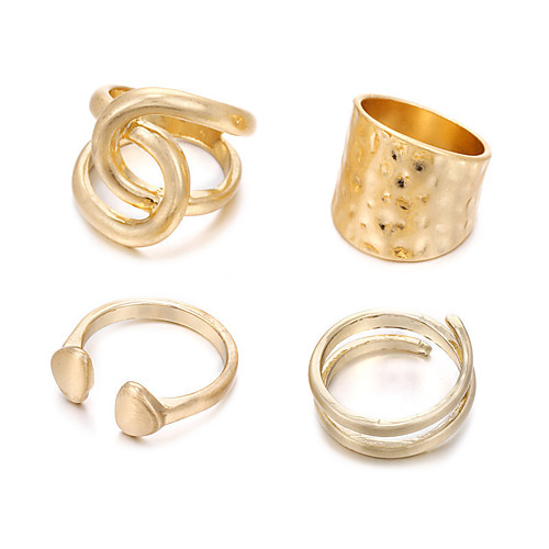 

ring female fashion four-piece adjustable rings