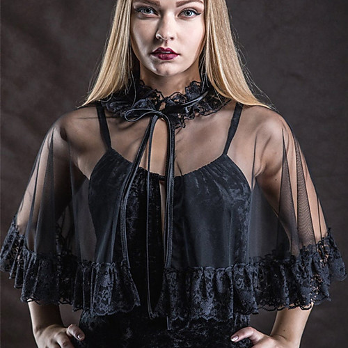 

Sleeveless Sexy / Bridal Lace Wedding / Party / Evening Women's Wrap With Lace