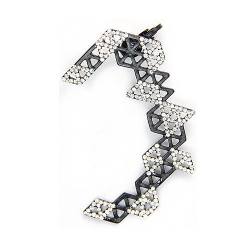 

Women's Stud Earrings Geometrical Lucky Stylish Simple Earrings Jewelry Black For Party Wedding 1pc