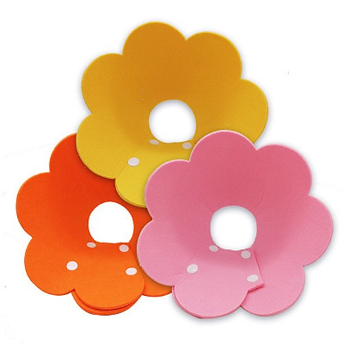 

Dog Cat Pet Cone Pet Recovery Collar Elizabeth circle Adjustable Stress Relieving Safety Anti-Bite Lick Wound Healing After Surgery Protective Walking Flower Sunflower Non-woven fabric Small Dog