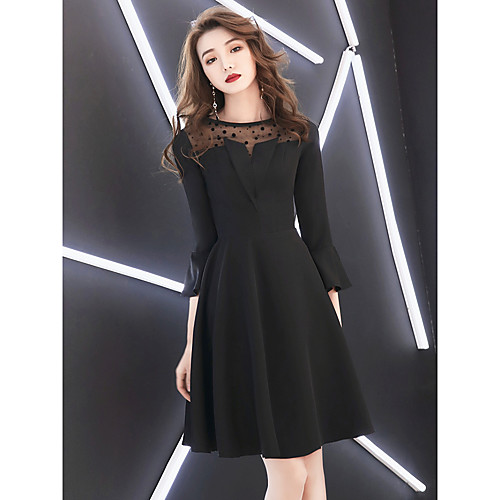 

small evening dress women 2020 new short black slim fashion ladies party party party party dress