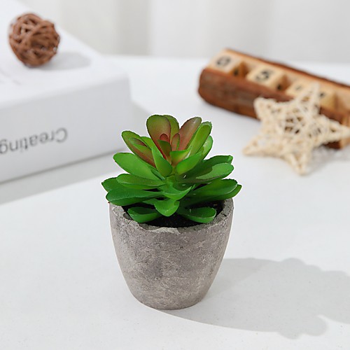 

Artificial Plants Real Touch Rustic Tabletop Flower 6x9cm