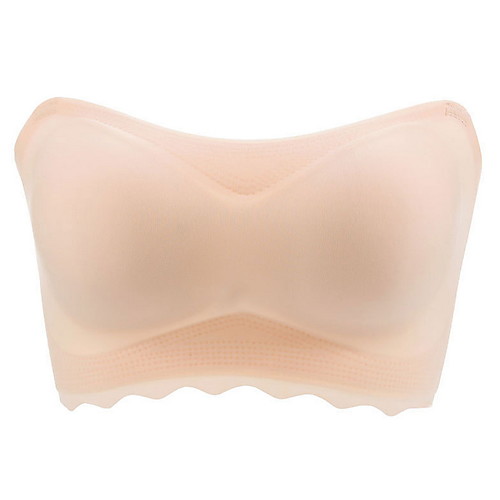 

Women's Plus Size Bra Wireless 5/8 cup Solid Color Sexy Black