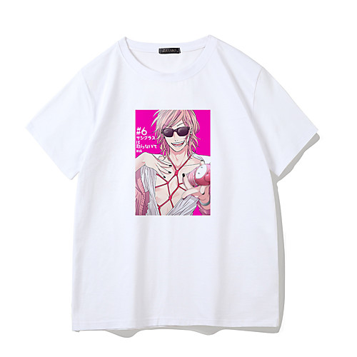 

Inspired by Yarichin Club Cosplay Cosplay Costume T-shirt Polyester / Cotton Blend Print T-shirt For Women's / Men's