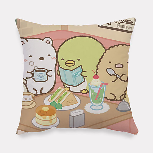 

Double Side Cushion Cover 1PC Soft Decorative Square Throw Pillow Cover Cushion Case Pillowcase for Sofa Bedroom Superior Quality Machine Washable