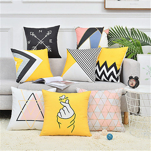 

Double Side Cushion Cover 1PC Soft Decorative Square Throw Pillow Cover Cushion Case Pillowcase for Sofa Bedroom Superior Quality Machine Washable