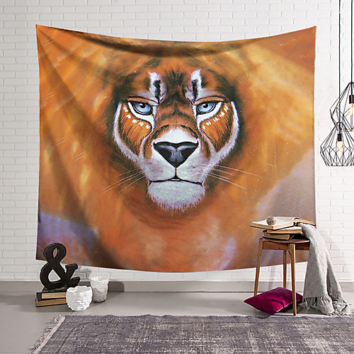 

Wall Tapestry Art Decor Blanket Curtain Hanging Home Bedroom Living Room Decoration Polyester Animal
