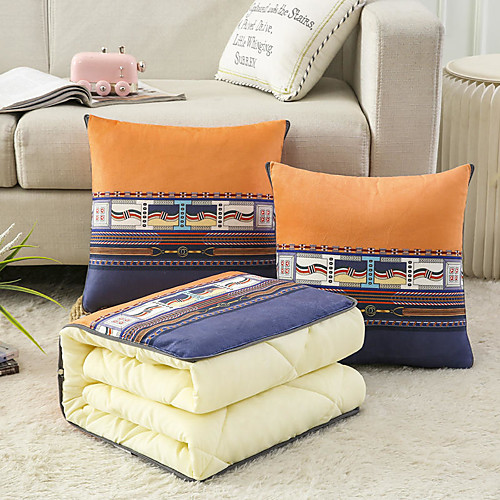 

Pillow Quilt Multifunction Foldable Cartoons Throw Pillow Quilt Car Purpose Cushion Office Nap Pillow Folding Blanket Sofa Pillow Air Conditioning Quilt Bedroom Livingroom