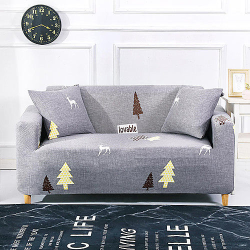 

Dustproof All-powerful Slipcovers Stretch Sofa Cover Super Soft Fabric Couch Cover With One Free Boster Case(Chair/Love Seat/3 Seats/4 Seats)