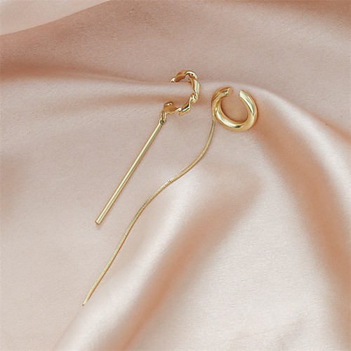 

Women's Earrings Link / Chain Stylish Trendy Earrings Jewelry Gold For Street