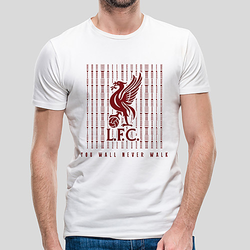 

Men's Unisex Tee T shirt Hot Stamping Flamingo Graphic Prints Letter Plus Size Print Short Sleeve Casual Tops Cotton Basic Fashion Designer Big and Tall White