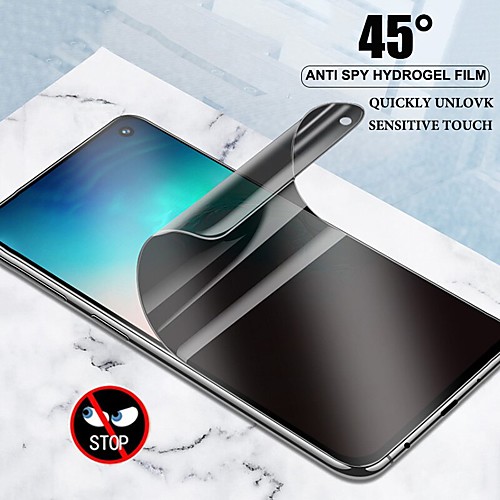 

Phone Screen Protector For Xiaomi Mi 11 Mi 10 Redmi Note 9 4G Redmi Note 9 5G Redmi K30 TPU Hydrogel 3 pcs Ultra Thin Scratch Proof Privacy Anti-Spy Front Screen Protector Phone Accessory