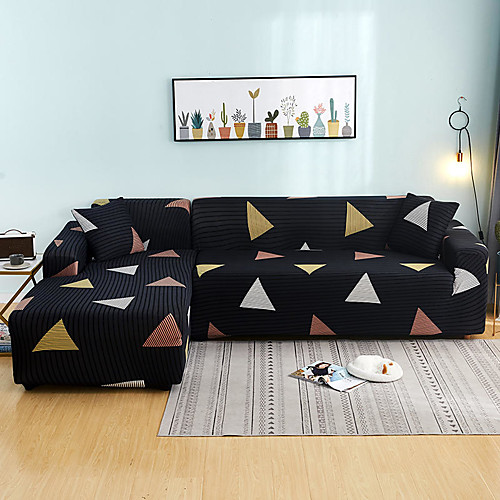 

2021 New Stylish Simplicity Print Sofa Cover Stretch Couch Slipcover Super Soft Fabric Retro Hot Sale Couch Cover
