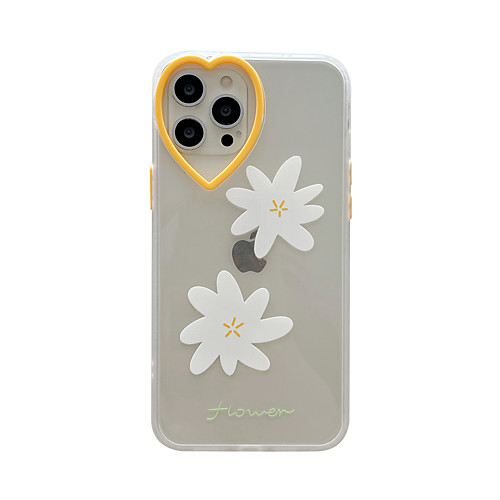 

Phone Case For Apple Back Cover iPhone 12 Pro Max 11 SE 2020 X XR XS Max 8 7 Shockproof Dustproof Cartoon Flower TPU