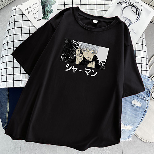 

Inspired by Cosplay Cosplay Cosplay Costume T-shirt Polyester / Cotton Blend Print Harajuku Graphic Kawaii T-shirt For Women's / Men's