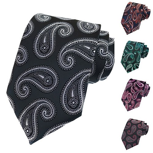 

Men's Work Necktie - Floral / Jacquard