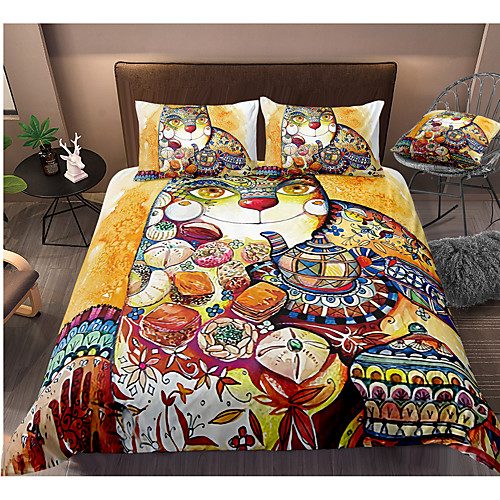 

Colorful Tie Dye Duvet Cover Set Boho Hippie Bedding Set Rainbow Tie Dyed Comforter Cover Queen 3 Pieces for Kids Teens Adults 1
