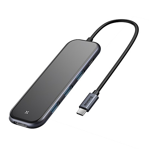 

BASEUS High Speed OTG USB 3.0 USB C to HDMI-compatible 2.0 USB 3.0 USB 3.0 USB C USB Hub 5 Ports For Windows, PC, Laptop