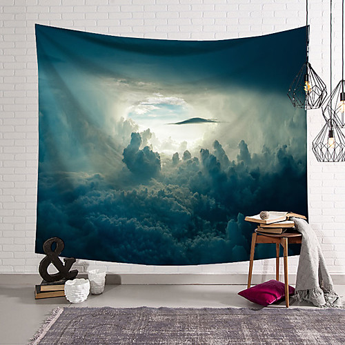

Wall Tapestry Art Decor Blanket Curtain Hanging Home Bedroom Living Room Decoration Polyester Cloud