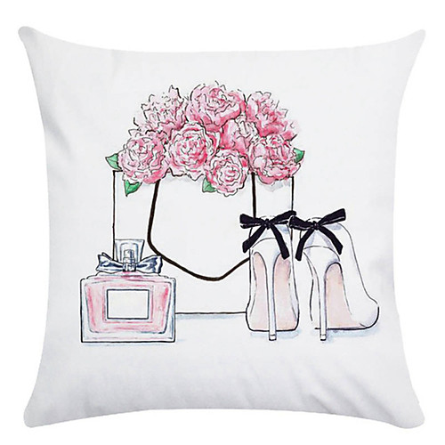

Double Side Cushion Cover 1PC Faux Linen Soft Decorative Square Throw Pillow Cover Cushion Case Pillowcase for Sofa Bedroom Superior Quality Machine Washable