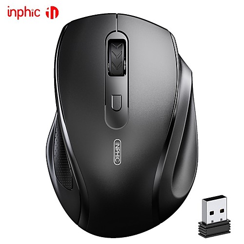 

Wireless Mouse 2.4Ghz Cordless 1600 DPI Ultra-thin Ergonomic Portable Optical Mice For Laptop PC Sound Silent Mouse