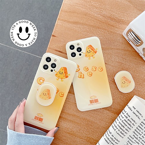

Phone Case For Apple Back Cover iPhone 12 Pro Max 11 SE 2020 X XR XS Max 8 7 Shockproof Dustproof with Stand Color Gradient TPU