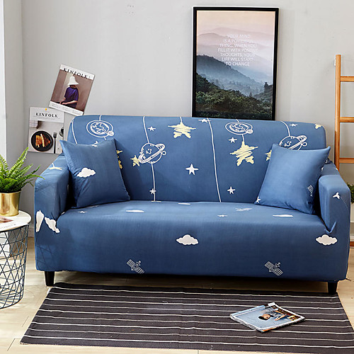 

2021 New Stylish Simplicity Print Sofa Cover Stretch Couch Slipcover Super Soft Fabric Retro Hot Sale Couch Cover