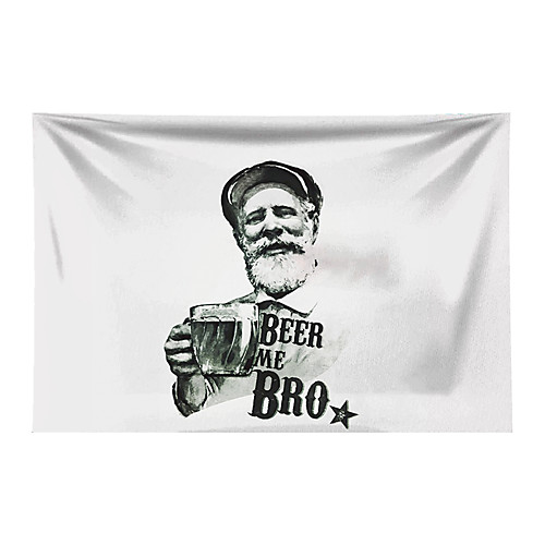 

Wall Tapestry Art Decor Blanket Curtain Picnic Tablecloth Hanging Home Bedroom Living Room Dorm Decoration Beer