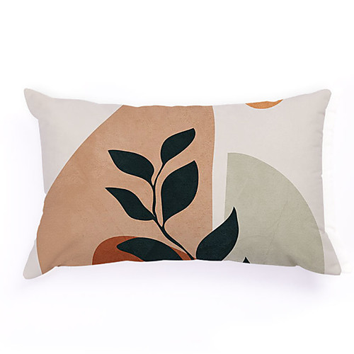 

Hand-Painted Pattern Double Side Cushion Cover 1PC Soft Decorative Square Pillowcase for Sofa bedroom Car Chair Superior Quality Outdoor Cushion for Patio Garden Farmhouse Bench Couch