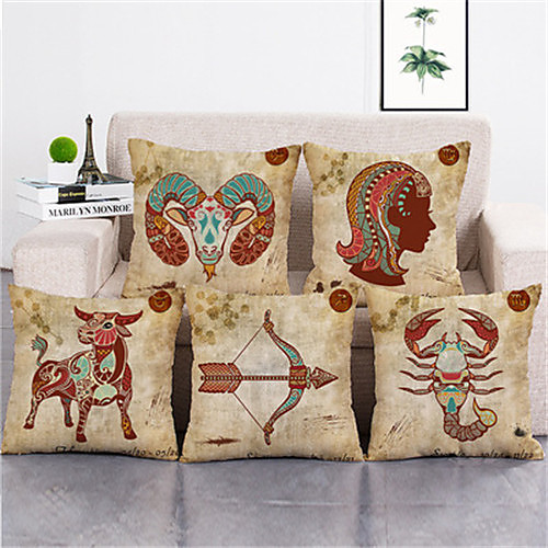 

Double Side Cushion Cover 1PC Soft Decorative Square Throw Pillow Cover Cushion Case Pillowcase for Sofa Bedroom Superior Quality Machine Washable Astrology