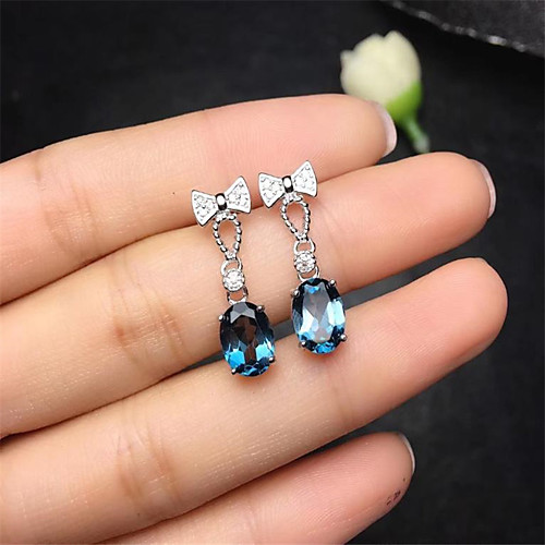 

Women's Stud Earrings Earrings Classic Fashion Romantic Punk Trendy Cute Sweet Earrings Jewelry Silver For Street Gift Date Birthday Festival 1 Pair