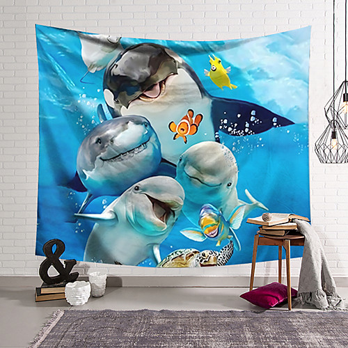 

Wall Tapestry Art Decor Blanket Curtain Hanging Home Bedroom Living Room Decoration Polyester